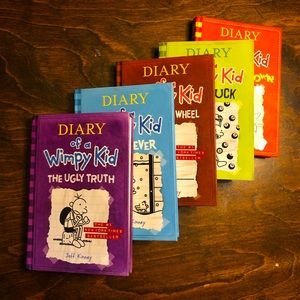 Diary of a Wimpy Kids books